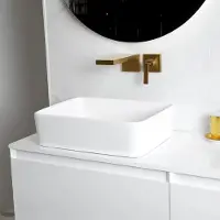 Loutro Gio waskom 48x37cm keramiek glans wit