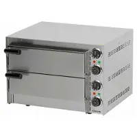 Bartscher Pizza Oven Bartscher, mini, 2x35cm pizza, 55(b)x38(h)x50(d), 230V/2700W