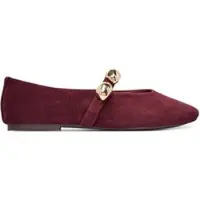 Steve madden Ballerina Poppin | Bordeaux | Maat: 37