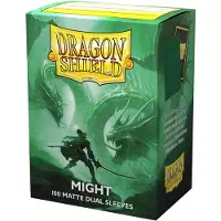 Dragon Shield Dual Sleeves Matte - 100 stuks - Might