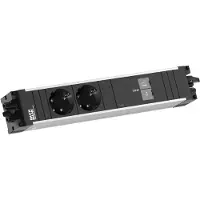Bachmann STEP ALU 2xCEE7/3, 1xUSB C/C 100W