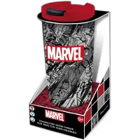 Stor Marvel Stainless Steel travel tumbler Marvel Pattern Kitchen- and Tableware