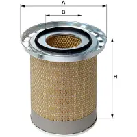 HENGST FILTER E645L Luchtfilter