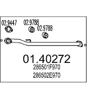 MTS 01.40272 Voorpijp