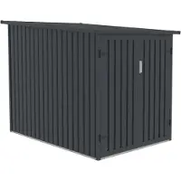 Fornorth Fietsenberging Voor Twee Fietsen 142x198x157cm, Donkergrijs