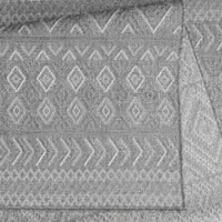 Tapis.fr Binnen- en buitenkleed Verona grijs 80x250 cm