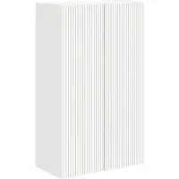 vidaXL TV Wandkast 59,5 x 31 x 100 cm Wit Bewerkt hout