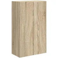 vidaXL TV Wandkast 59,5 x 31 x 100 cm Sonoma Eik Bewerkt hout