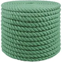 vidaXL Jute Touw 20 mm Groen 100% Tossa jute