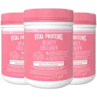 VITAL 3x Proteins Beauty Collageen Aardbei en Citroen 271 gr