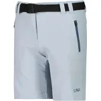 CMP - Girl's Bermuda with Belt - Short 140, grijs