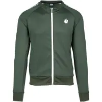 Gorilla wear Sportsweatshirt 'Riverside' groen / donkergroen / wit