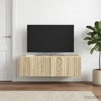 Prolenta Maison Exclusive - Wandmeubel voor televisie, 98 x 41 x 30 cm, Sonoma-eikenhout