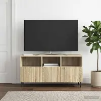 Prolenta Maison Exclusive - TV-kast van Sonoma-eikenhout, 102 x 34,5 x 50 cm, gemaakt van houtvezel