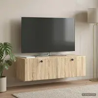 Prolenta Maison Exclusive - Wandmeubel voor televisie, 98 x 41 x 30 cm, Sonoma-eikenhout