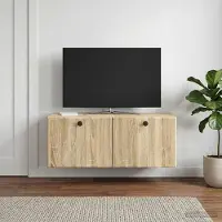 Prolenta Maison Exclusive - Wandmontabele TV-kast, 78,5 x 31 x 30 cm, Sonoma-eikenhout