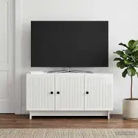 Prolenta Maison Exclusive - TV-meubels, 99 x 34,5 x 50 cm, hoogglanz wit, houtvezel
