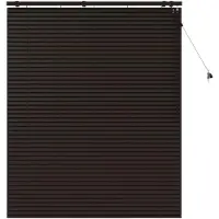 vidaXL Venetiaanse jaloezie Donkerbruin 135 x 160 cm 35 mm