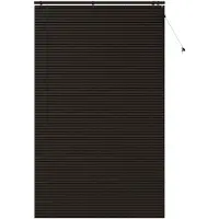 vidaXL Venetiaanse jaloezie Donkerbruin 150 x 250 cm 35 mm