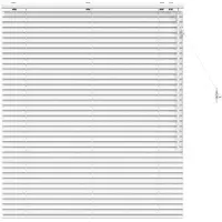 vidaXL Venetiaanse jaloezie Wit 100 x 130 cm 35 mm