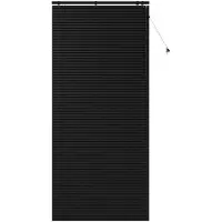 vidaXL Venetiaanse jaloezie Zwart 110 x 250 cm 35 mm