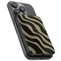Selencia Vivid Powerbank 5.000 mAh - Draadloze Powerbank - Geschikt voor MagSafe en Qi - Black / Swirl Black