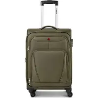 Wenger Beaumont 4 wielen Trolley M 67 cm met uitbreidingsplooi olijf