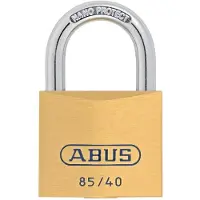 ABUS Cilinderhangslot | breedte slotlichaam 50 mm | messing verschillendsluitend | 1 stuk - 2417 2417