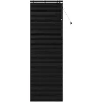 vidaXL Venetiaanse jaloezie Zwart 70 x 250 cm 35 mm