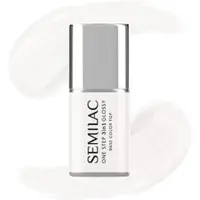 Semilac 3in1 One Step Glossy Gel Nagellak 7 ml S251 Coconut Cream