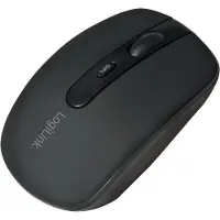 Logilink ID0078A Muis Bluetooth Optisch Zwart 4 Toetsen 1600 dpi Geïntegreerd scrollwiel