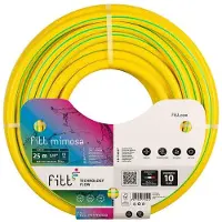 Fitt tuinslang Mimosa, 3-laags PVC, 19 mm (3/4"), 25 meter, geel, UV-bestendig