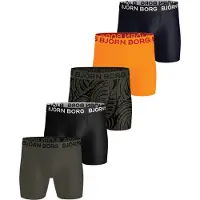Björn Borg Sports Microfiber Boxers 5-pack Zwart | Maat: L