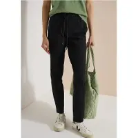 Cecil Dames Mid Waist Slim Leg Hose in casual pasvorm - Zwart - L