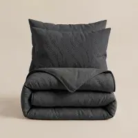 Royal Textile Lazy dekbed zonder overtrek Rafa - Incl. kussensloop - Grijs - 200x200