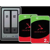 UGREEN NASync DXP2800 + Seagate Ironwolf 2TB Duo Pack