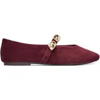 Steve madden Ballerina Poppin | Bordeaux | Maat: 41