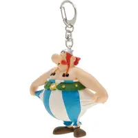 Plastoy Astérix - Porte-clés Obélix tenant son pantalon