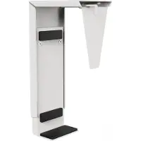Fellowes CPU houder, verstelbaar, tot 15 kg, open frame ontwerp, staal, wit