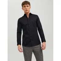 Jack & Jones Premium Overhemd 'Parma' zwart