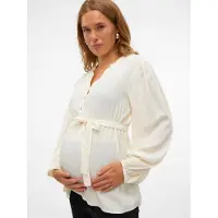 Mamalicious Blouse 'MLMercy Lia' ecru