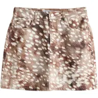 Next Rok crème / bruin / ombergrijs
