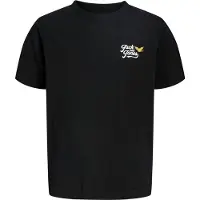 Jack & Jones Junior Shirt 'JJLEGEND' honing / zwart / wit