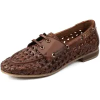 5PM Mocassins 'GAËLLE' cognac