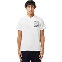 Lacoste Heren The French Regular Poloshirt (Wit)