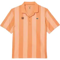 Lacoste Heren Roland Garros Editie Relaxed Fit Tennis Poloshirt (Oranje)