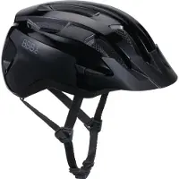Bbb Cycling Racefiets Helm - Medium: 52 - 58 CM - Wielrennen, MTB & Stadfiets - Wasbare Padding - Met Bevestiging Achterlicht - Fietshelm Dames & Heren - Glanzend Zwart - Condor 2.0 BHE-173