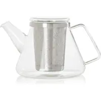 AdHoc Theepot Fusion met Theefilter Transparant 1L