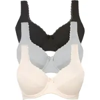 Bonprix Beugel bh met zacht biologisch katoen (set van 3) maat 90