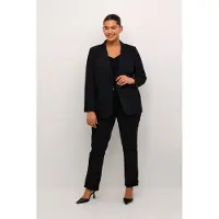 KAFFE CURVE Blazers 'Sakira' zwart